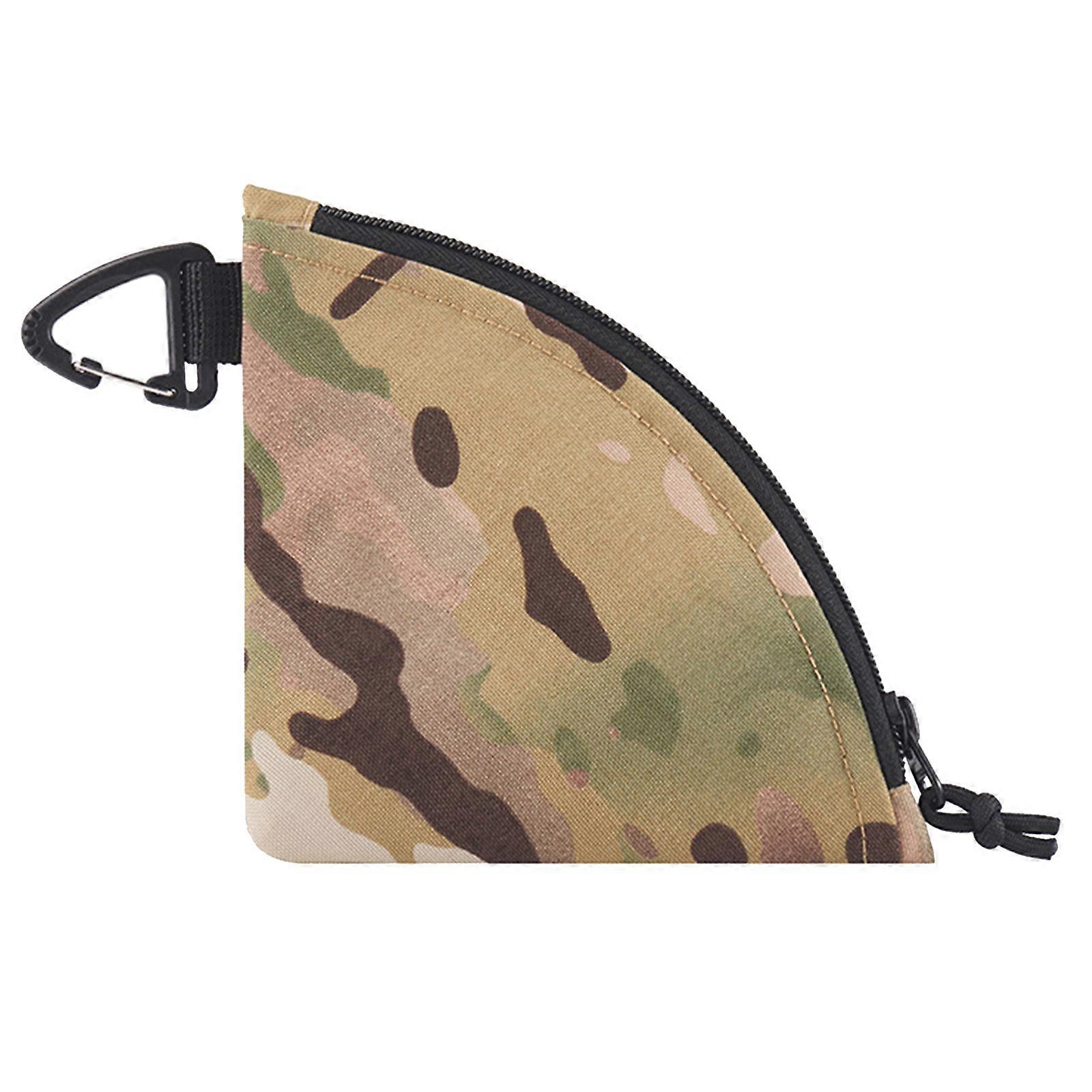 Manual Coffee Filter Paper Storage Bag with Hook Buckle Waterproof Convenient Camping Purse Versatile Convenient Multicolor