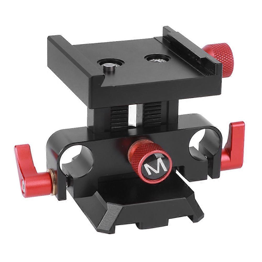CNC Cage Base Quick Release Plate for SLR Camera with Ballhead and Adjustable Conduit