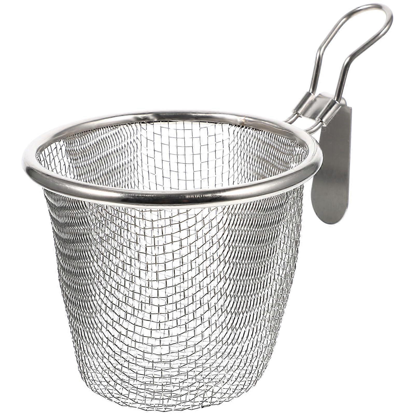 Stainless Steel Pasta Strainer for Cooking Frying