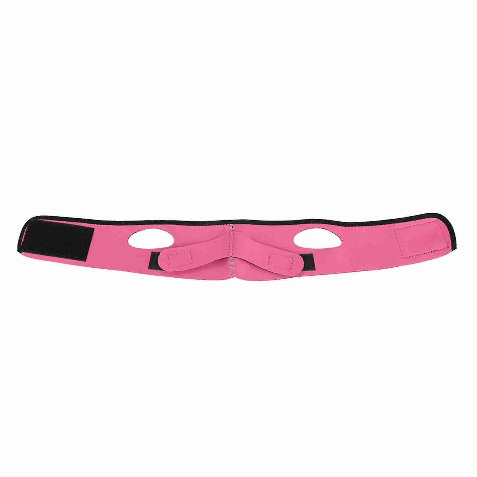 Slimming Face Mask, Slimming Bandages, Double Chin Treatment, Slimming Belts, Rose Red