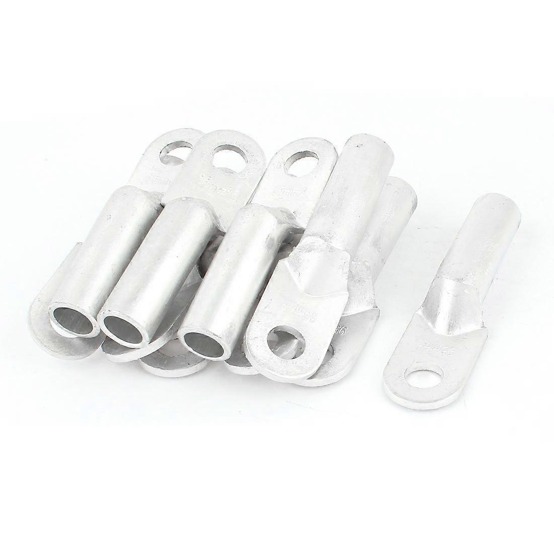 10Pcs 13mm Aluminium Wire Lug Connectors for Audio & Video Compression Connectors and Adapters, 1/2 Stud Compatibility