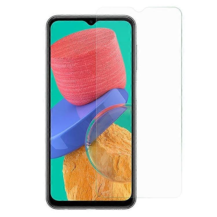 Kompatibel für Samsung Galaxy M33 5G (Globale Version) 2.5D Arc Edge Anti-Explosion Gehärtete Glasfolie Anti-Scratch High Definitio