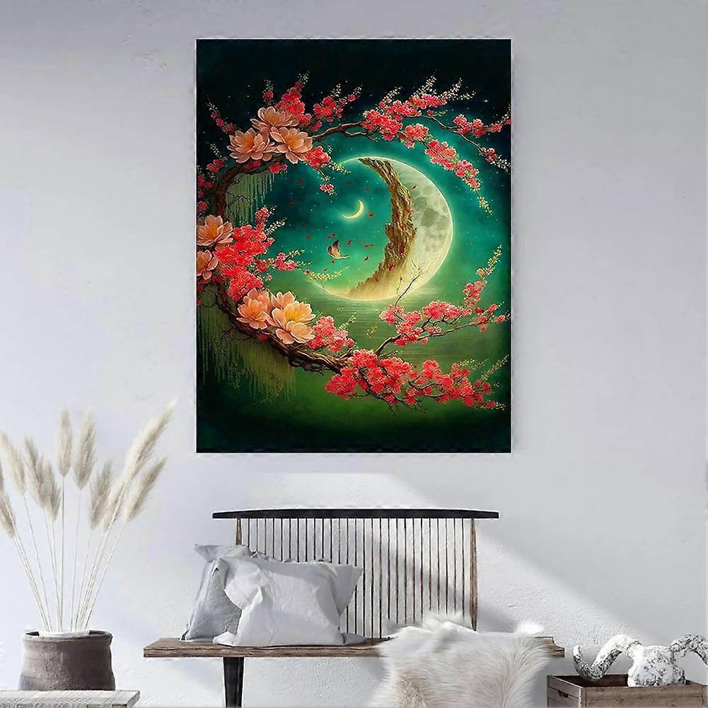 Elegant Diamond Art Painting Kit for Adults: Unique Gem Pieces for Home Decor