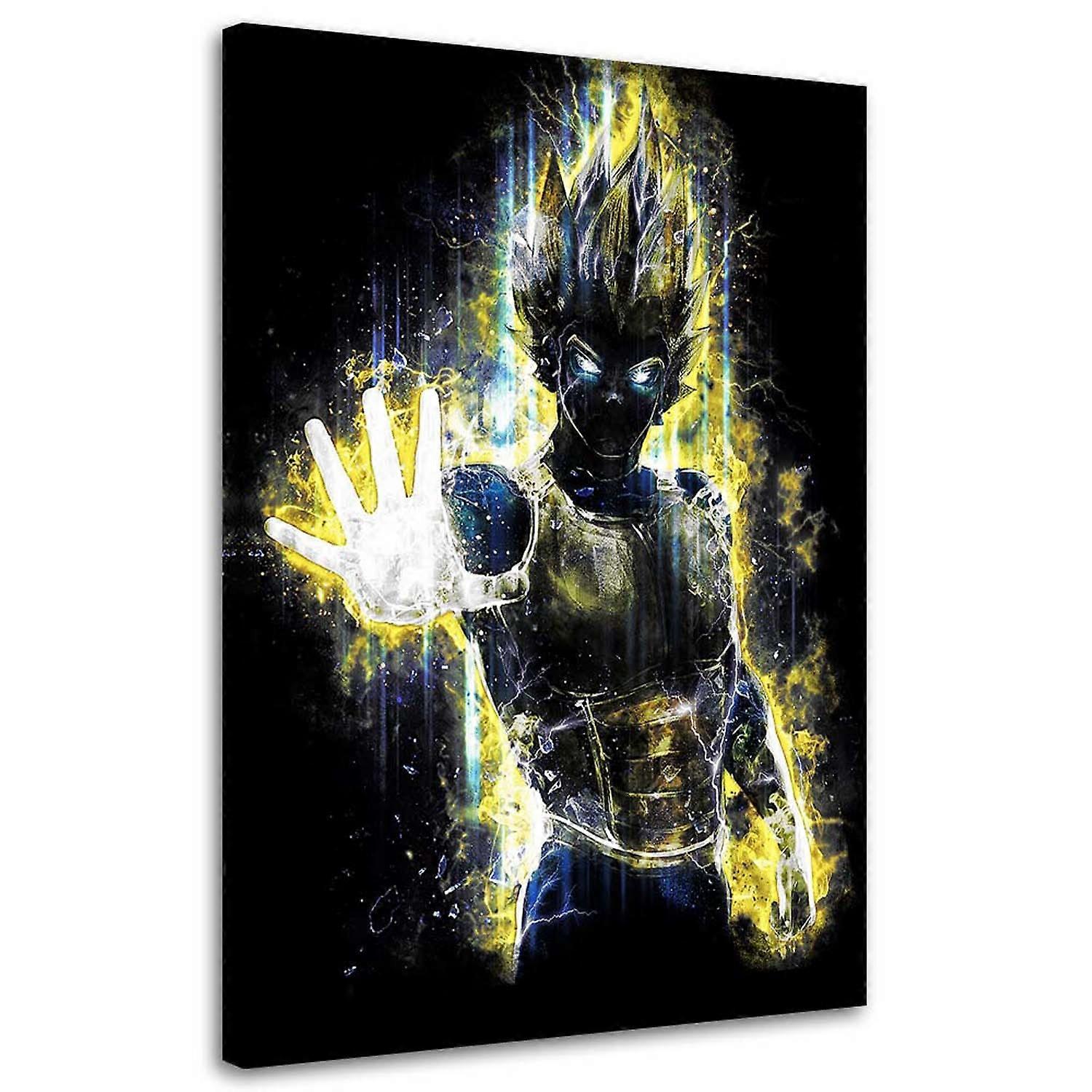 Lienzo, Vegeta el héroe del anime - 40x60