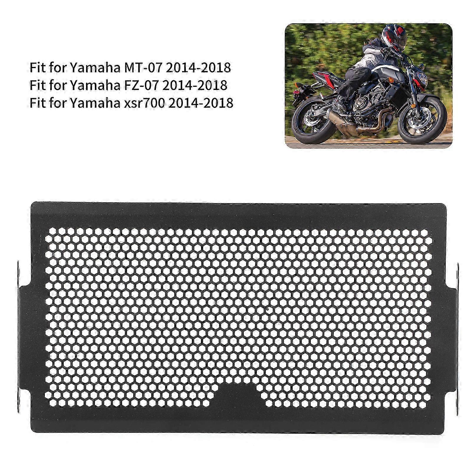 סורג הגנת רדיאטור ימאהה MT07 FZ07 XSR700 - שנות דגם 2014-2018