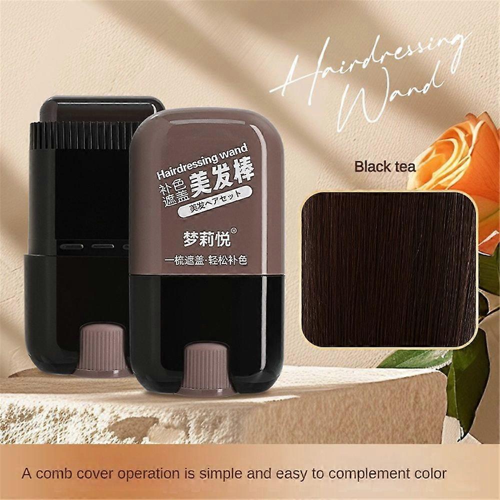 Portable Hair Color Stick with Built-In Comb - Quick and Easy Coverage!