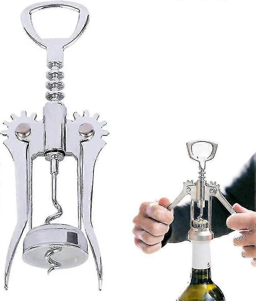 Bottle Opener,wing Corkscrew For Red Wine Beer
