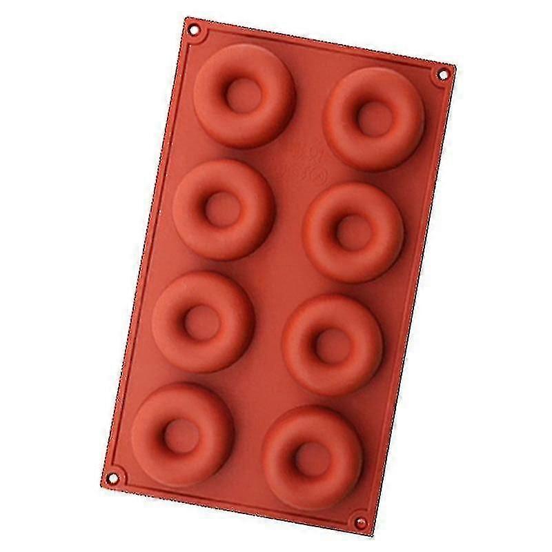 Miniowl-新しい8穴ドーナツ型アロマテラピー石膏型-1個