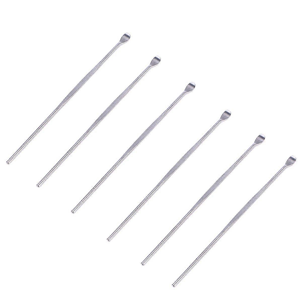 6szt Earpicks Earpicks Curette Ear Wax Remove Tool