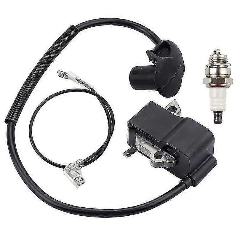 Ignition Coil Suitable for Stihl FS250 FS120 FS250R FS300 FS350 String Trimmer Replacement 4134-400-