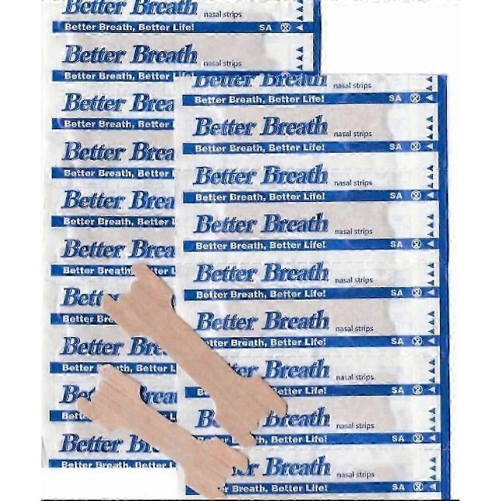 Näsremsor - Näsplåster för snarkning, sova bättre - Better Breath - UGP