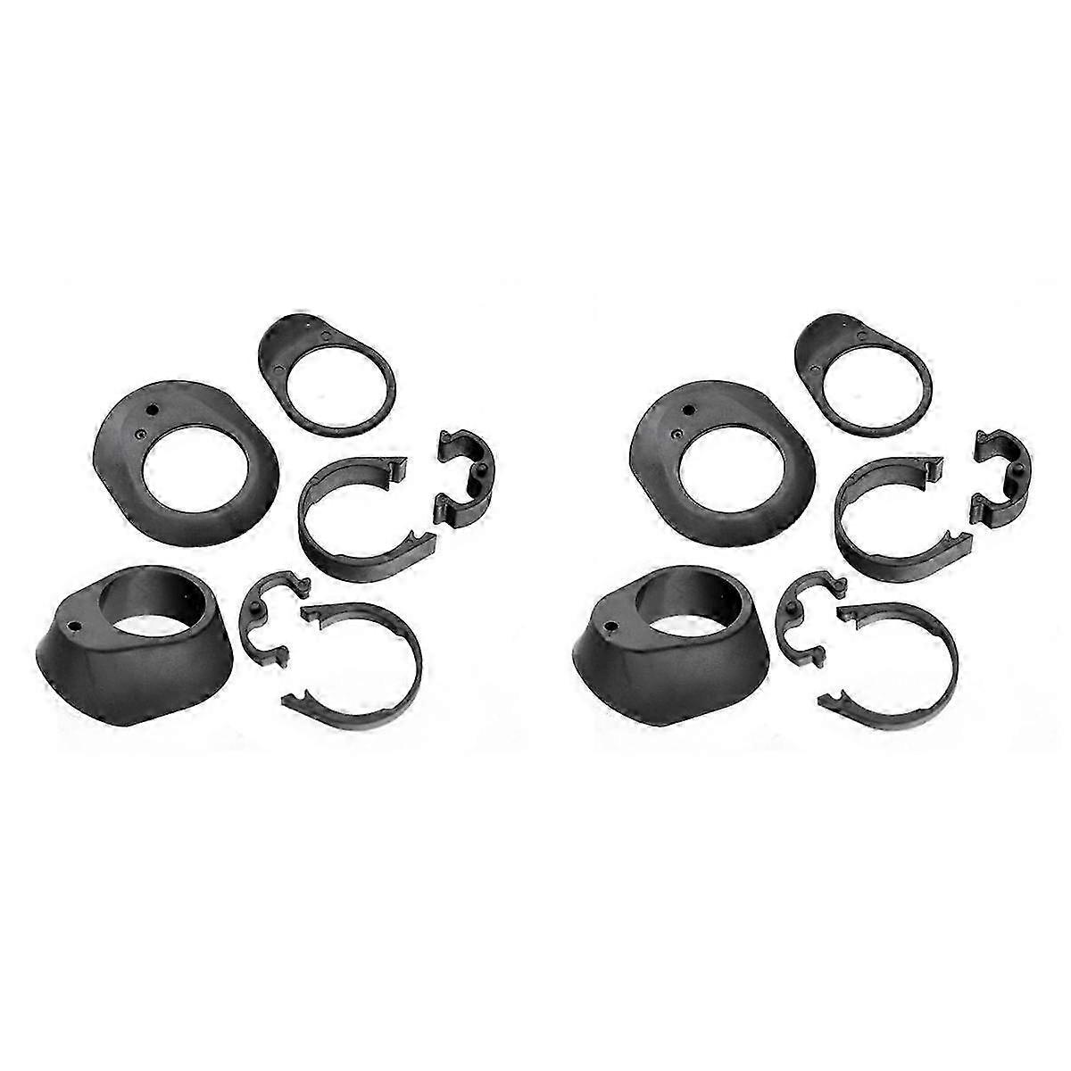 2X Integrated Handlebar Washer Split Spacer Kits 28.6mm Fork Headset Spacer Plastic Special Washer