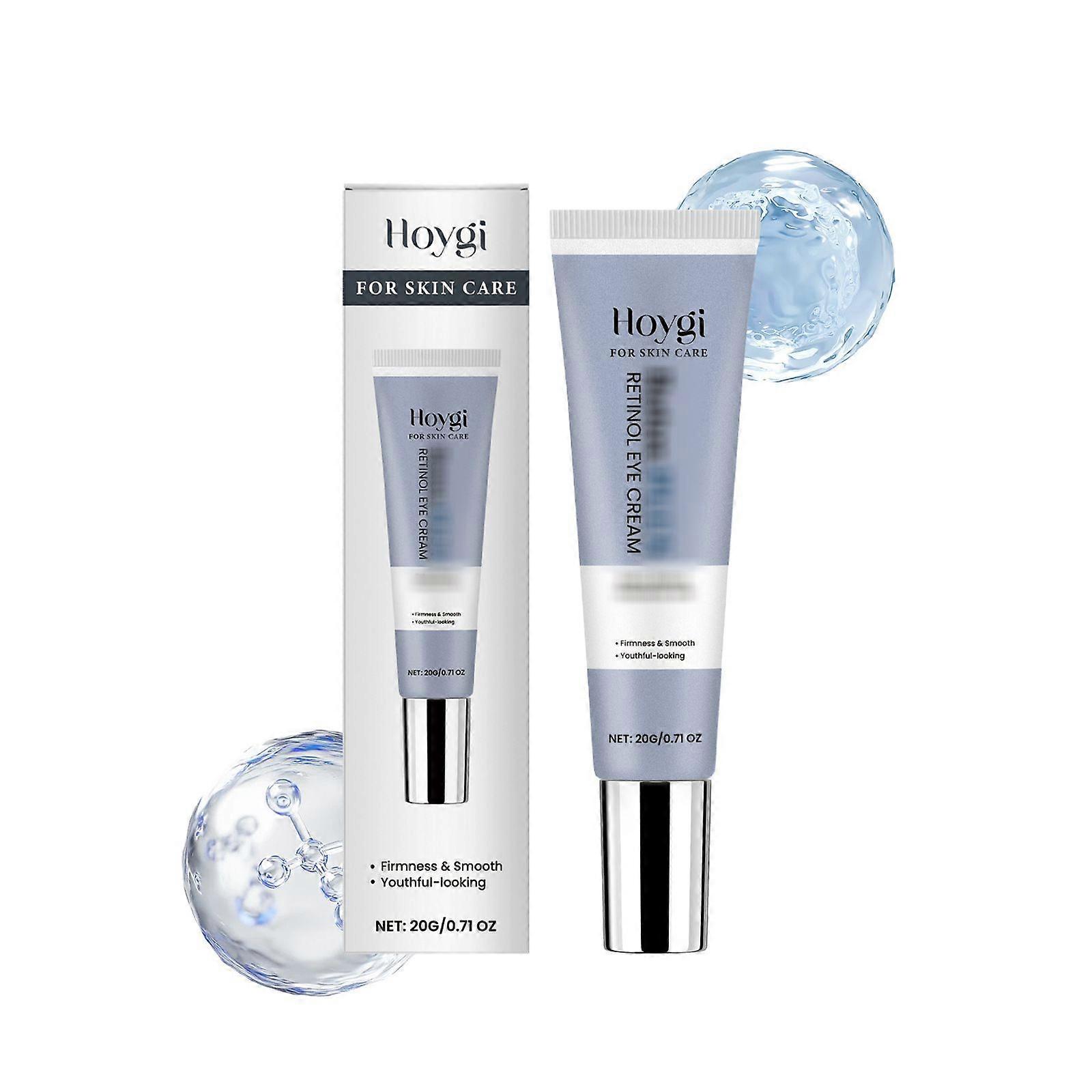 Retinol Eye Cream for Dark Circles, Rapid Wrinkle Repair, Daily Anti-Aging Under Eye Cream with Retinol & Hyaluronic Acid to Fight Fine Lines, Wrinkle