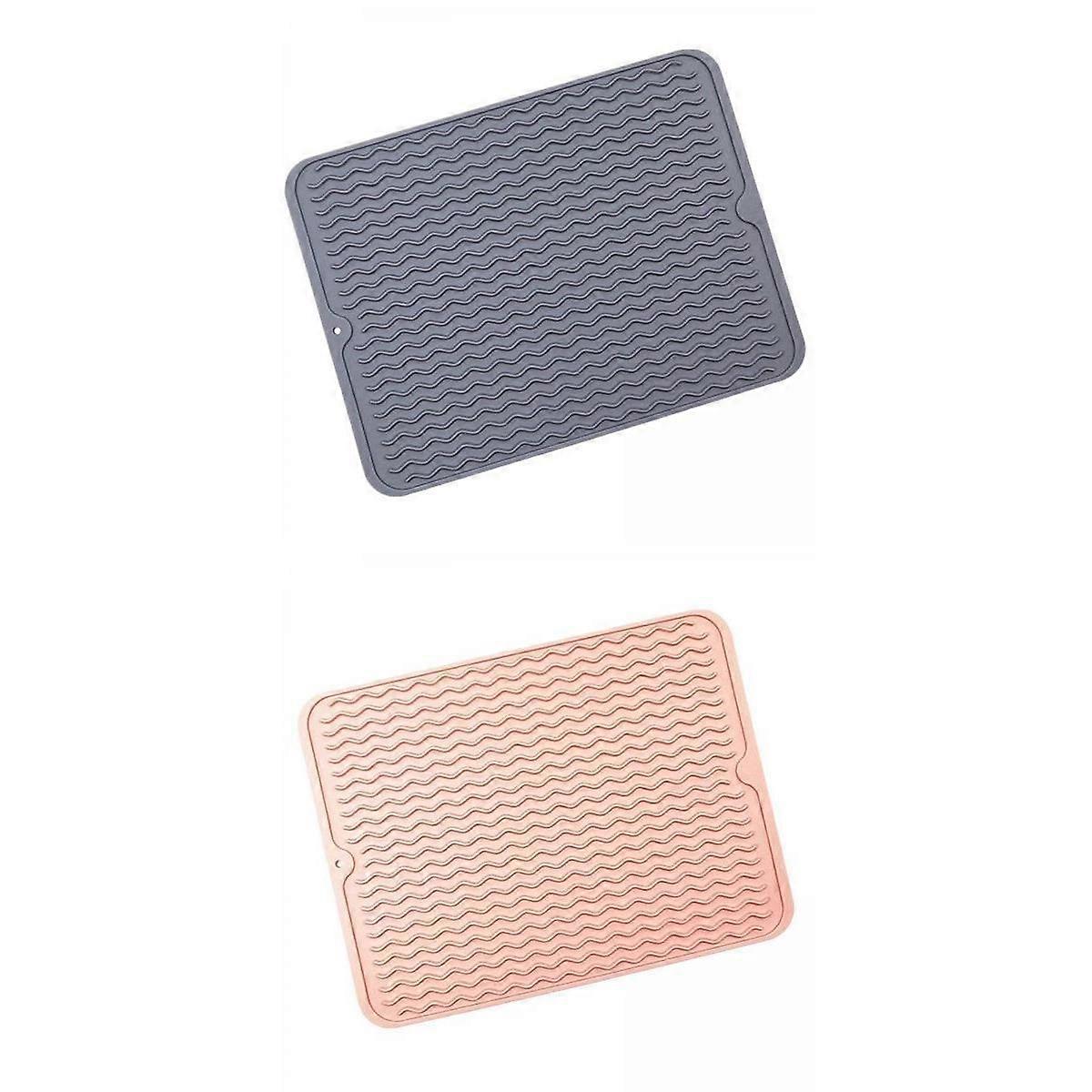 2Pieces Trivets Mat Anti Scalding Mat Waterproof Counter Top Protector