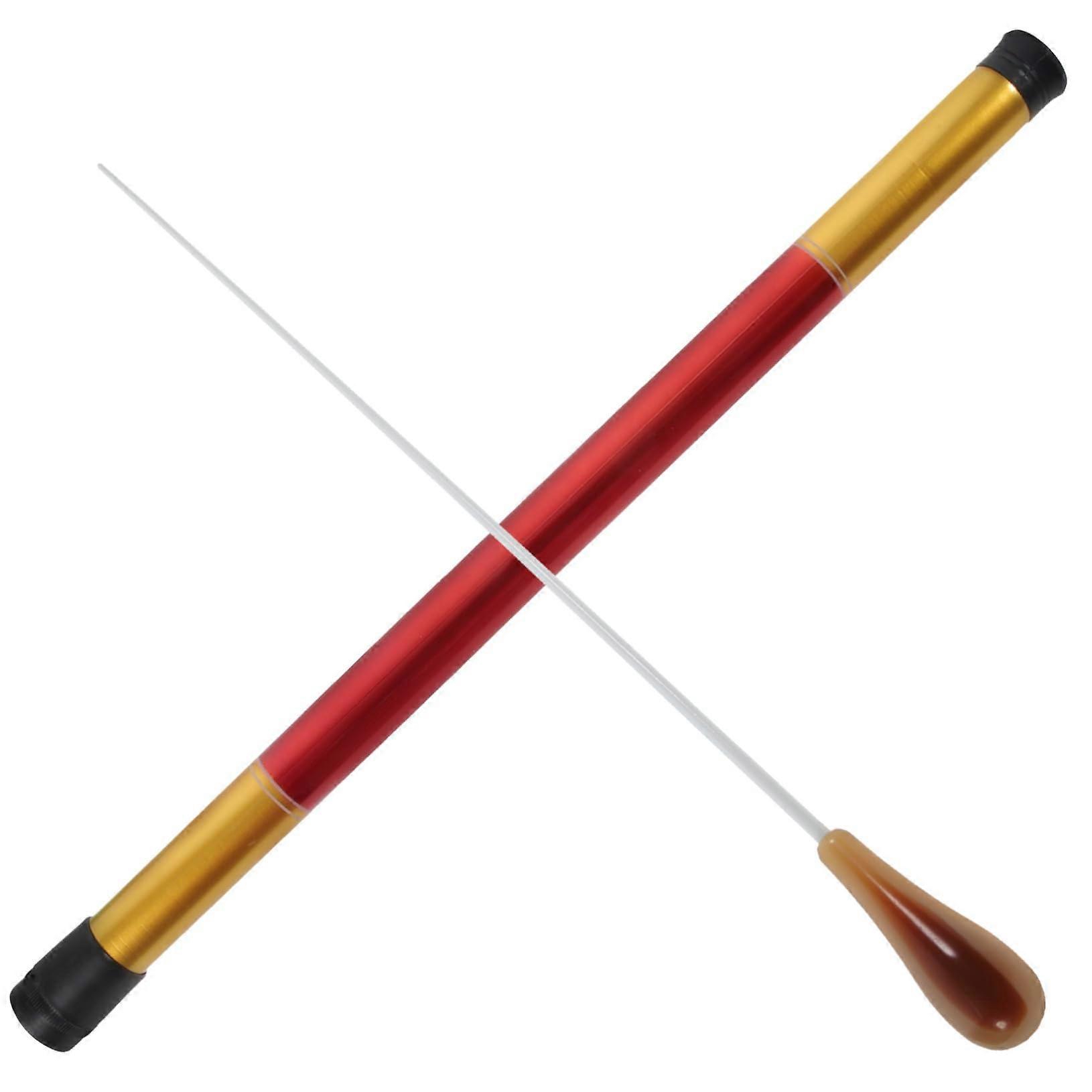 Music Orchestra Conducting Stick with Metal Material Storage and Cylinder for Concert Use Ref: 2638