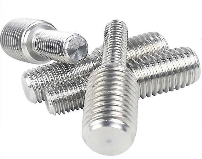 M4 M5 M6 M8 M10 M12 M16 Reducing Double-Ended Headless Screws 304 Stainless Steel Camera Adapter Converter M8x10 to M10x15 (5pcs)