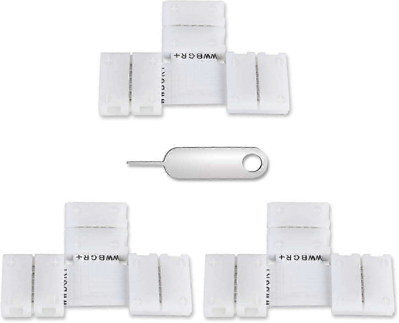 2025  Cut-End Connector T-Shape for Lmell 6 pins Philips Hue Lightstrip Plus (3