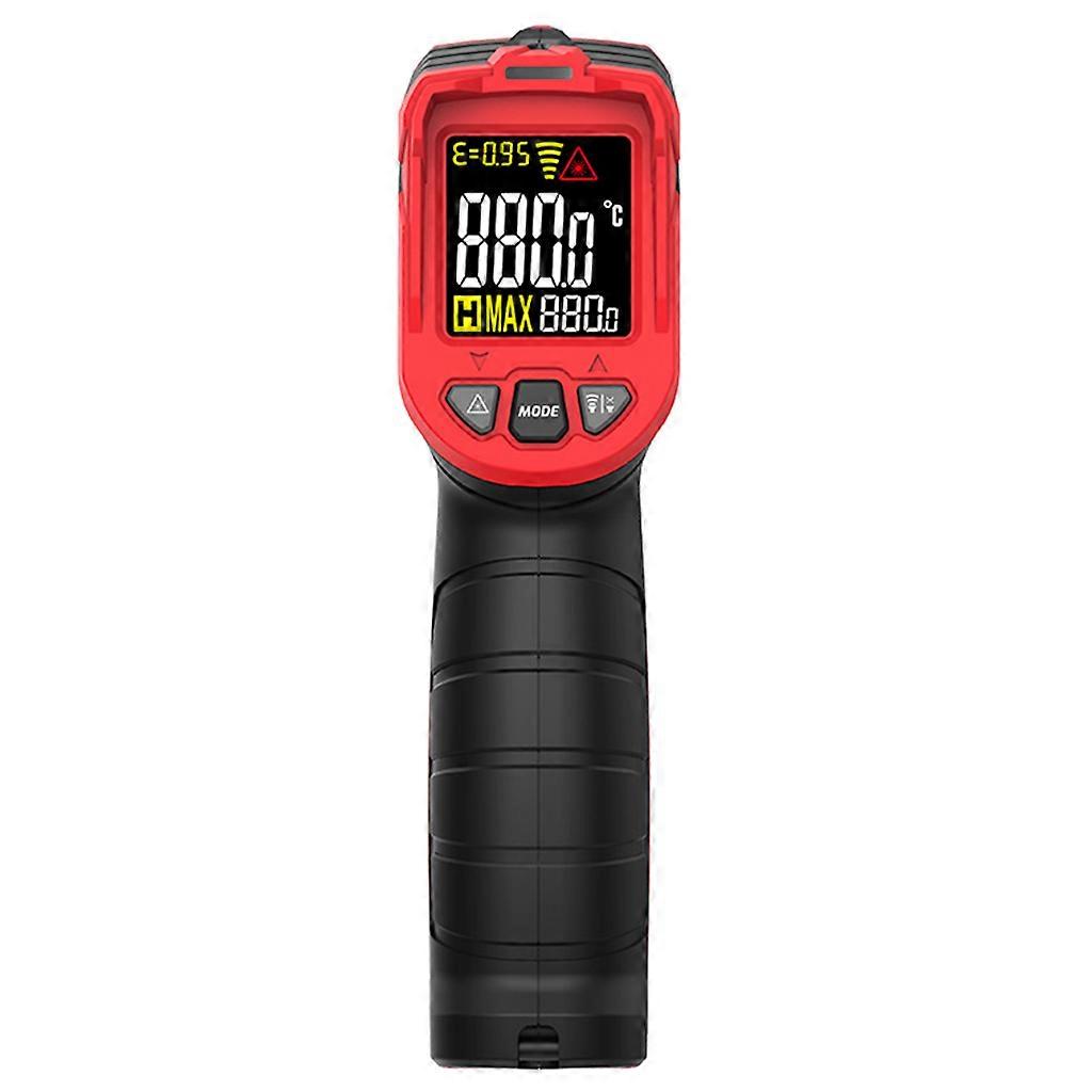 Infrared Thermometer High Temp Thermometer Pyrometer Non-Contact Digital IR Temperature Gun Portable used for Furnace
