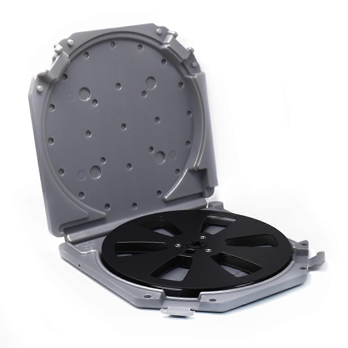 7inch Empty Take Up Reels Storage Box with 6-Hole Empty Takeup Reel Portable Protection Case for 7I