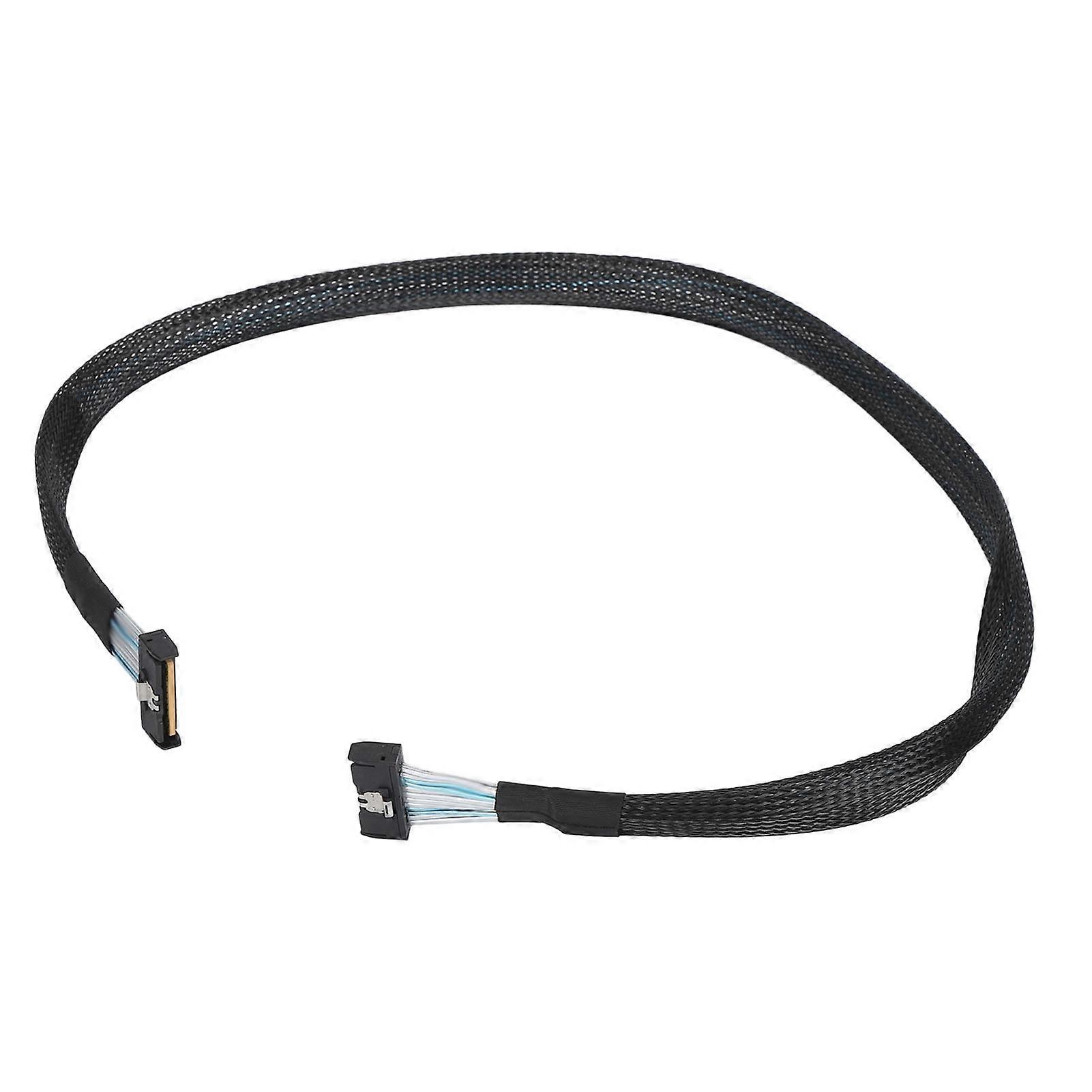 Server Data Transfer Cable Slim SAS MCIO 74P TO MCIO 74P Interface High Speed 32Gbps PCIE 5.0 SAS Cable for Server Data Storage