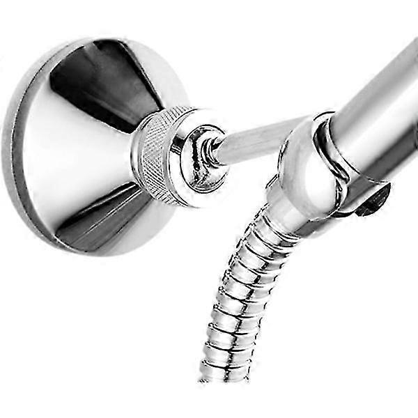 Wall-mounted shower holder for handheld showers, suitable for various brands and designed for easy installation and accessibility.