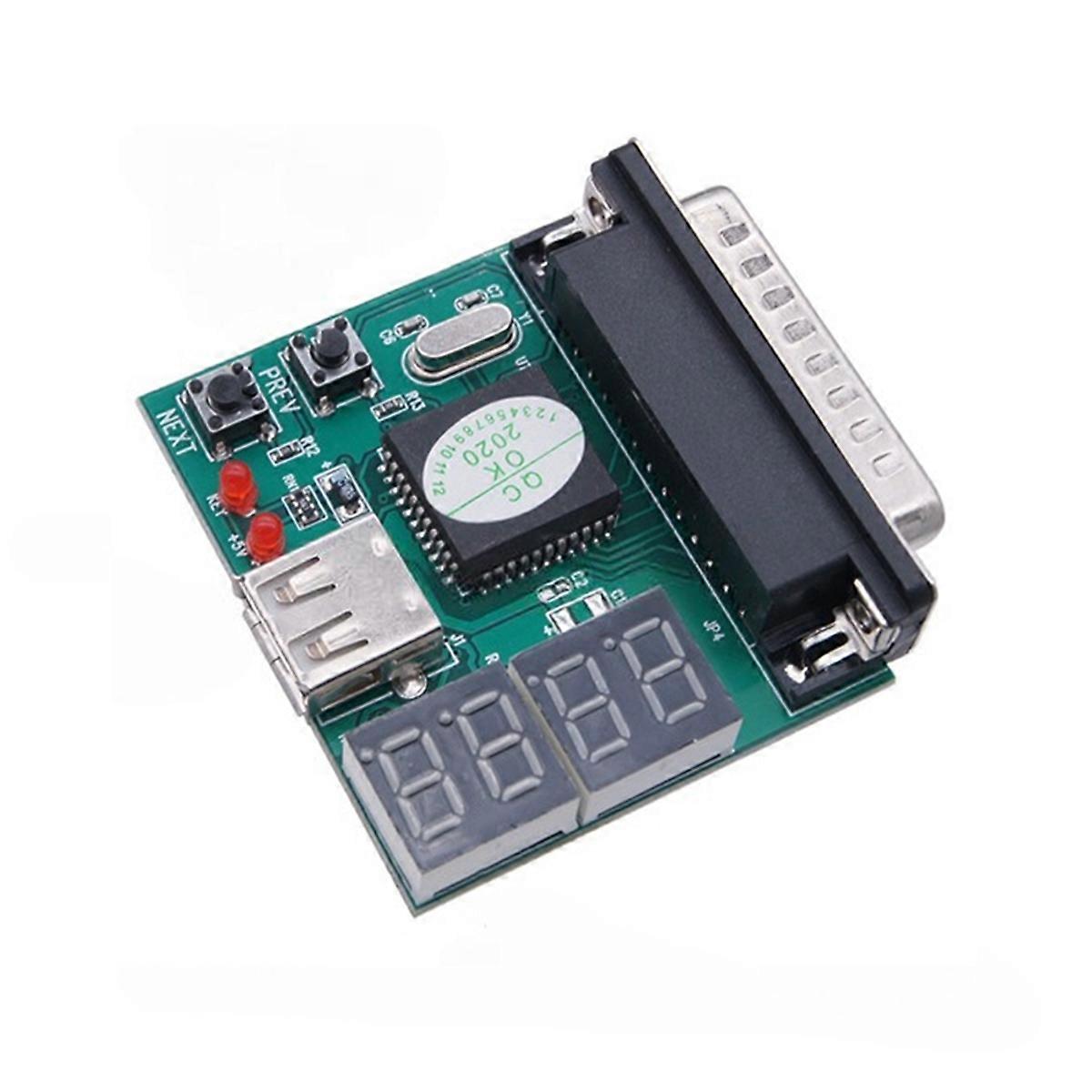 Computer Fault Test Card Motherboard Diagnostic Card Notebook Four-Bit Detection USB Power Supply E