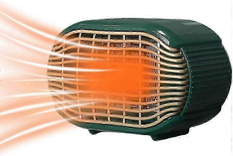 Electric Ceramic Fan Heater with 2 Heat Settings, Overheat Protection, Fast and Quiet Heating, Suitable for Various Brands, 400/800W Low Ene