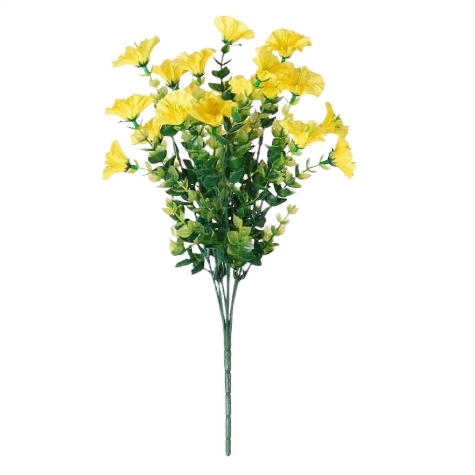 Everlasting Artificial Petunias, Colorful, Resilient Plants for Porch, Garden
