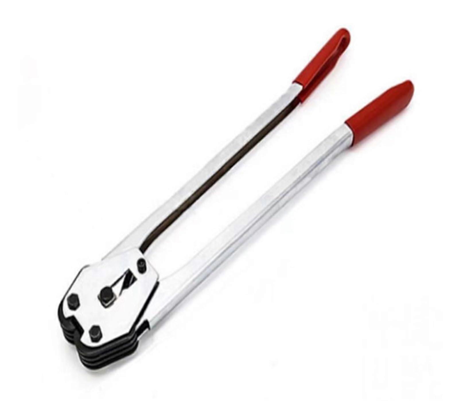 Manual PET Plastic Strapping Tool Kit with Ergonomic Ratchet Handle for Pallet and Box Packaging