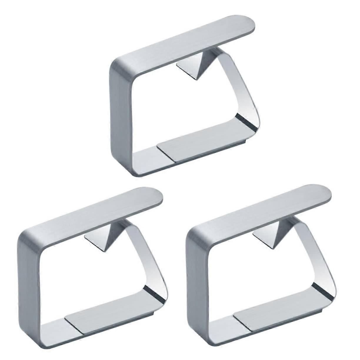 Tablecloth Clips Stainless Steel Tablecloth Holders for Easy Setup and Secure Fastening, Durable and Rust-Resistant