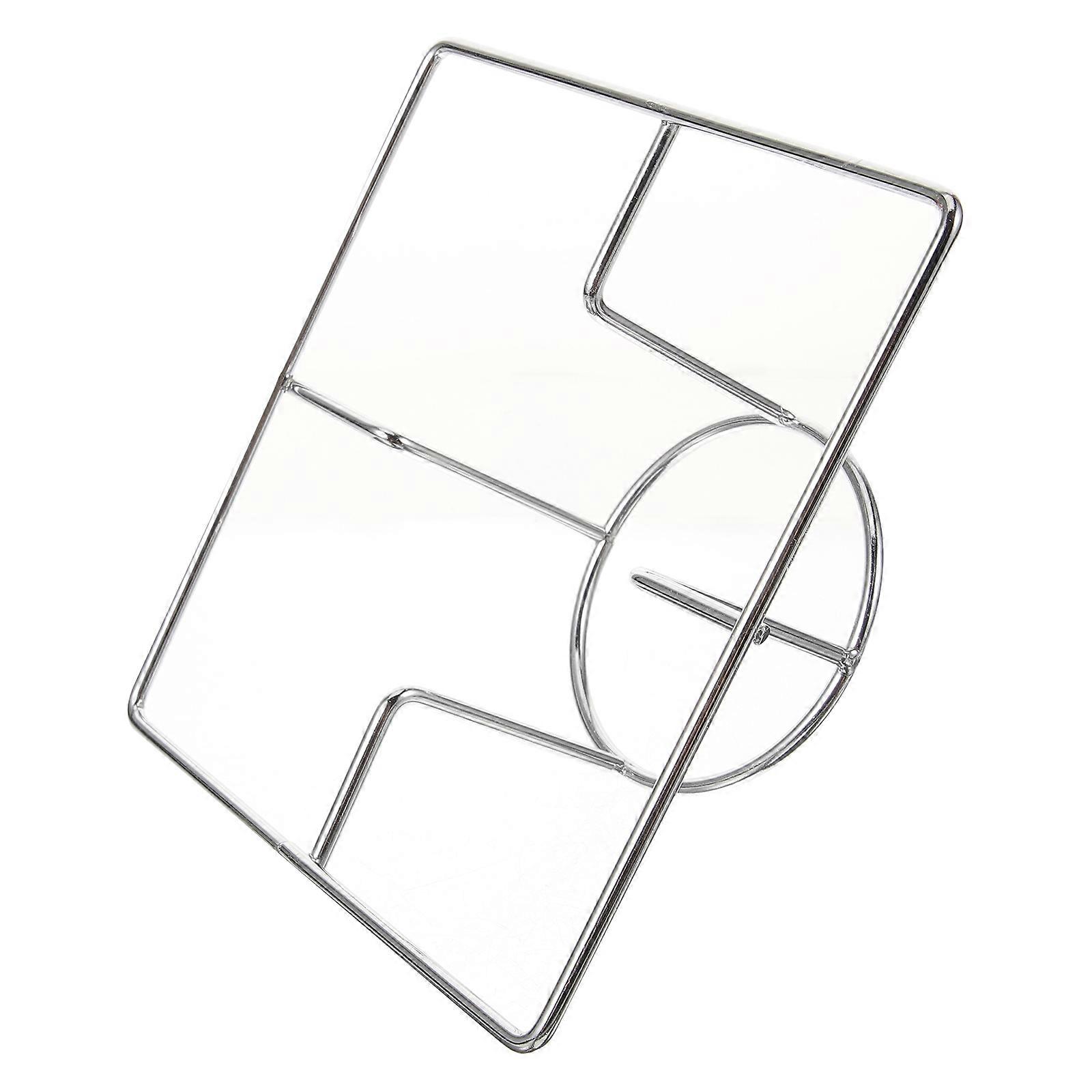 Chicken Roaster Stand Silver 16x15cm Non-stick Roasting Multi-functional 1Pcs