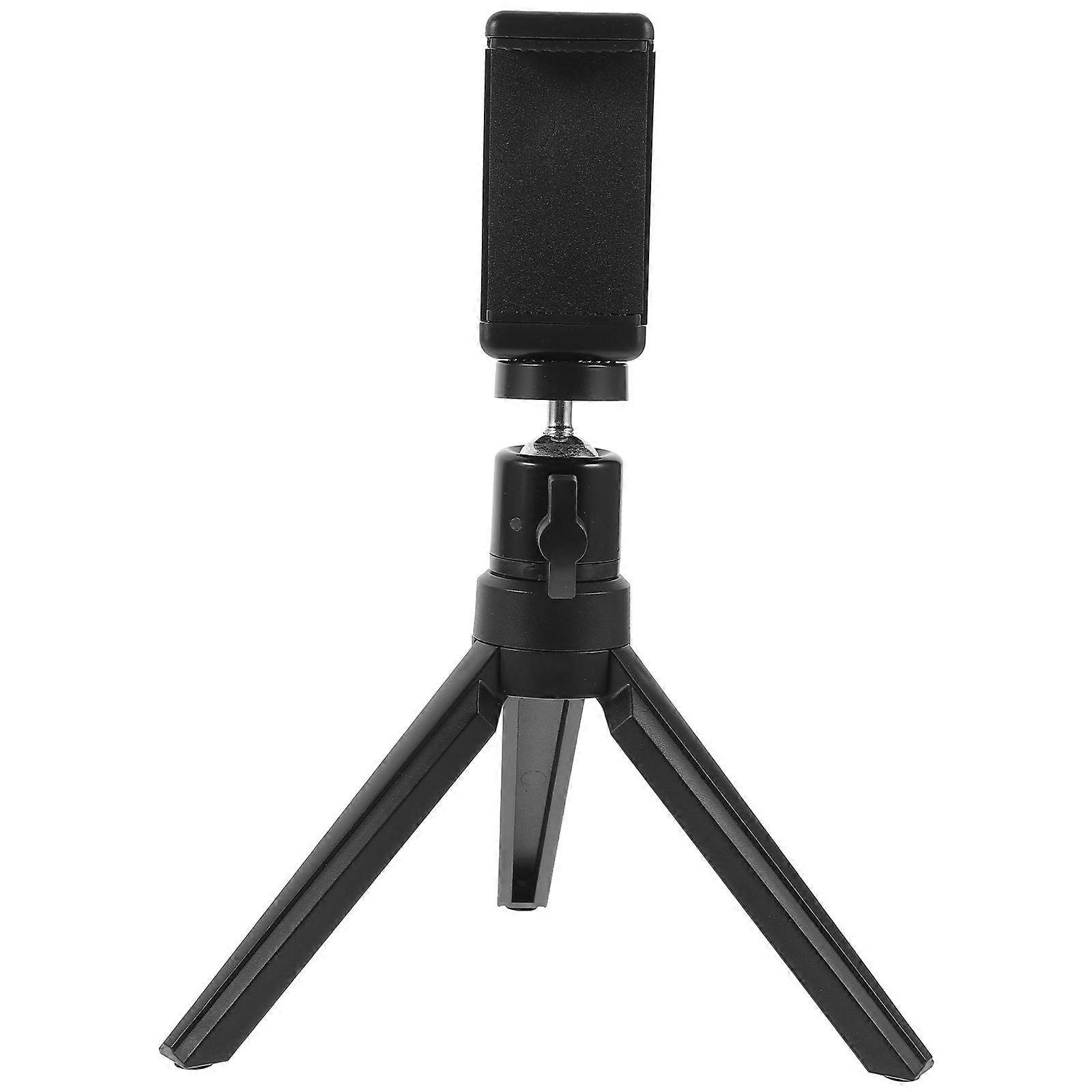 Phone Mini Tripod Camera Support Tripod for Office Use Black 21.50X16.00X16.00CM Stable Support 1 Set