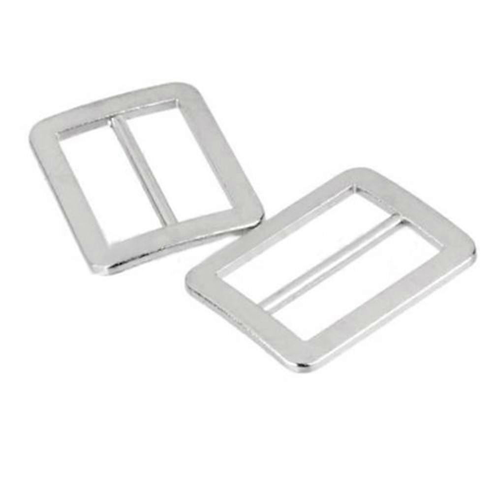 -Glide Slide Buckle Roller Pin Buckle Multi-Functional Metal Connection Buckle For Pet Products 10Pcs