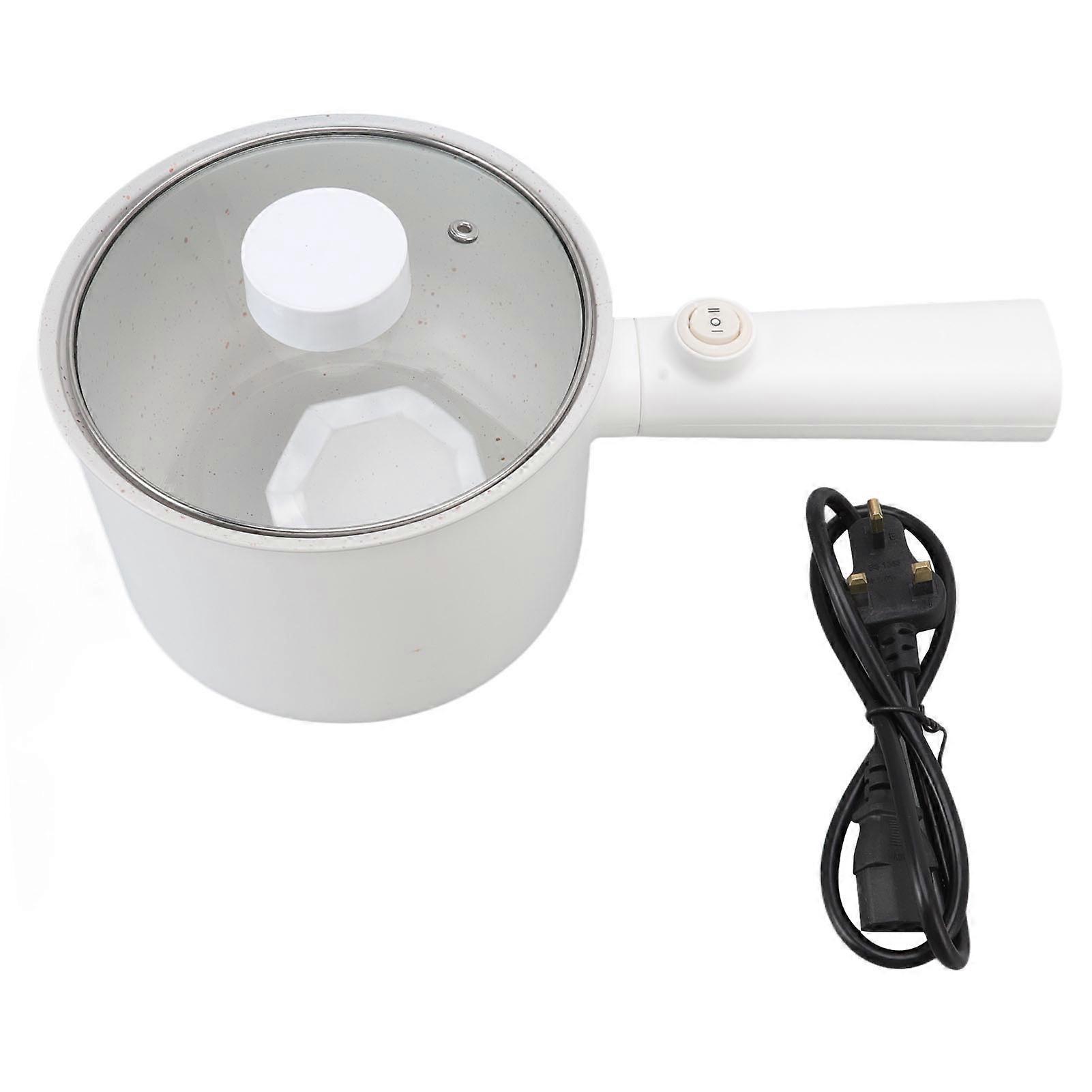 1.8L Electric Hot Pot Large Capacity Multifunction Electric Hot Pot Cooker for Frying Deep Frying Steaming Boiling