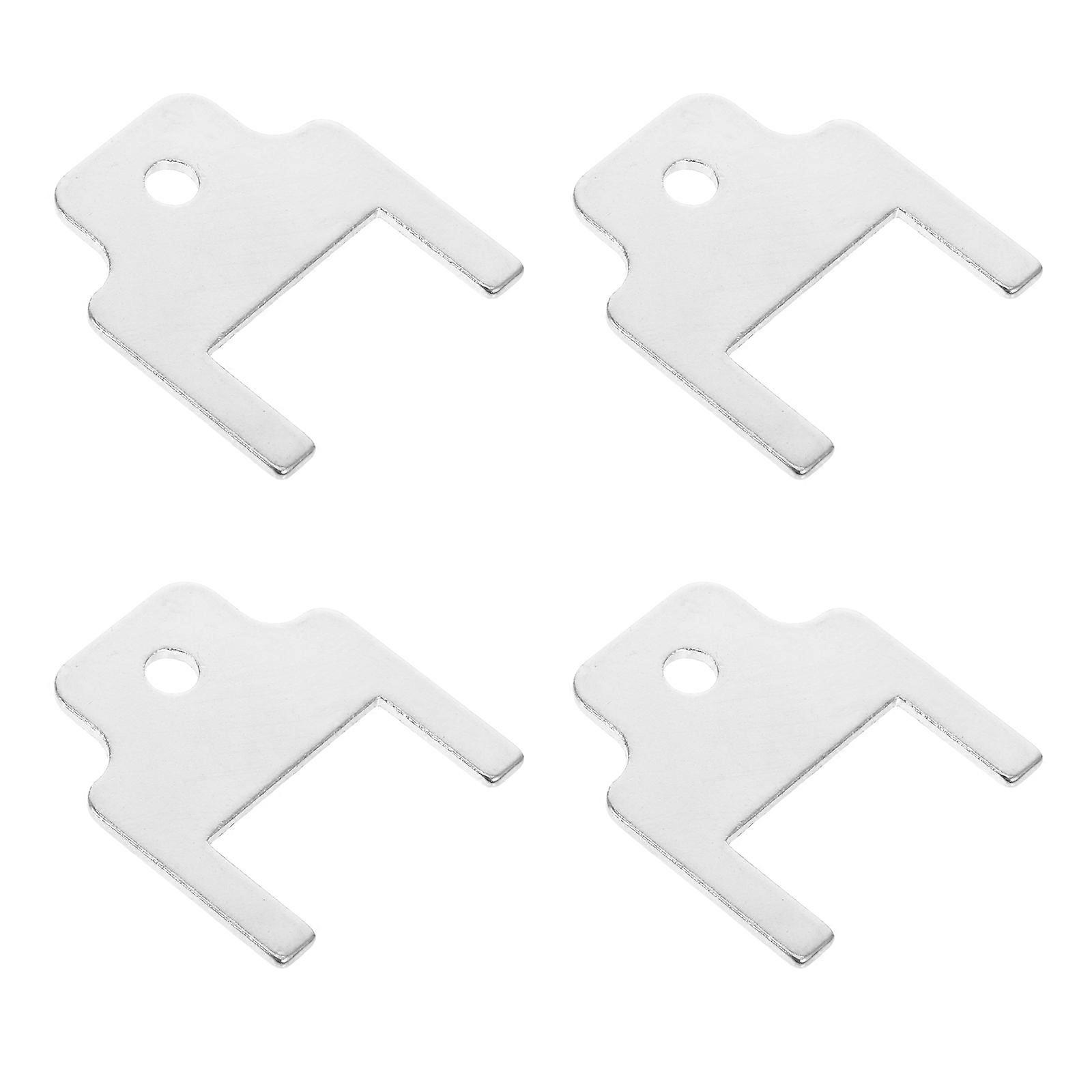 4pcs Portable Tissue Dispenser Key with Lock for Toilet Paper & Towel Dispensers – Easy Access & Carry Design for Public Restrooms, Schools, Subways,
