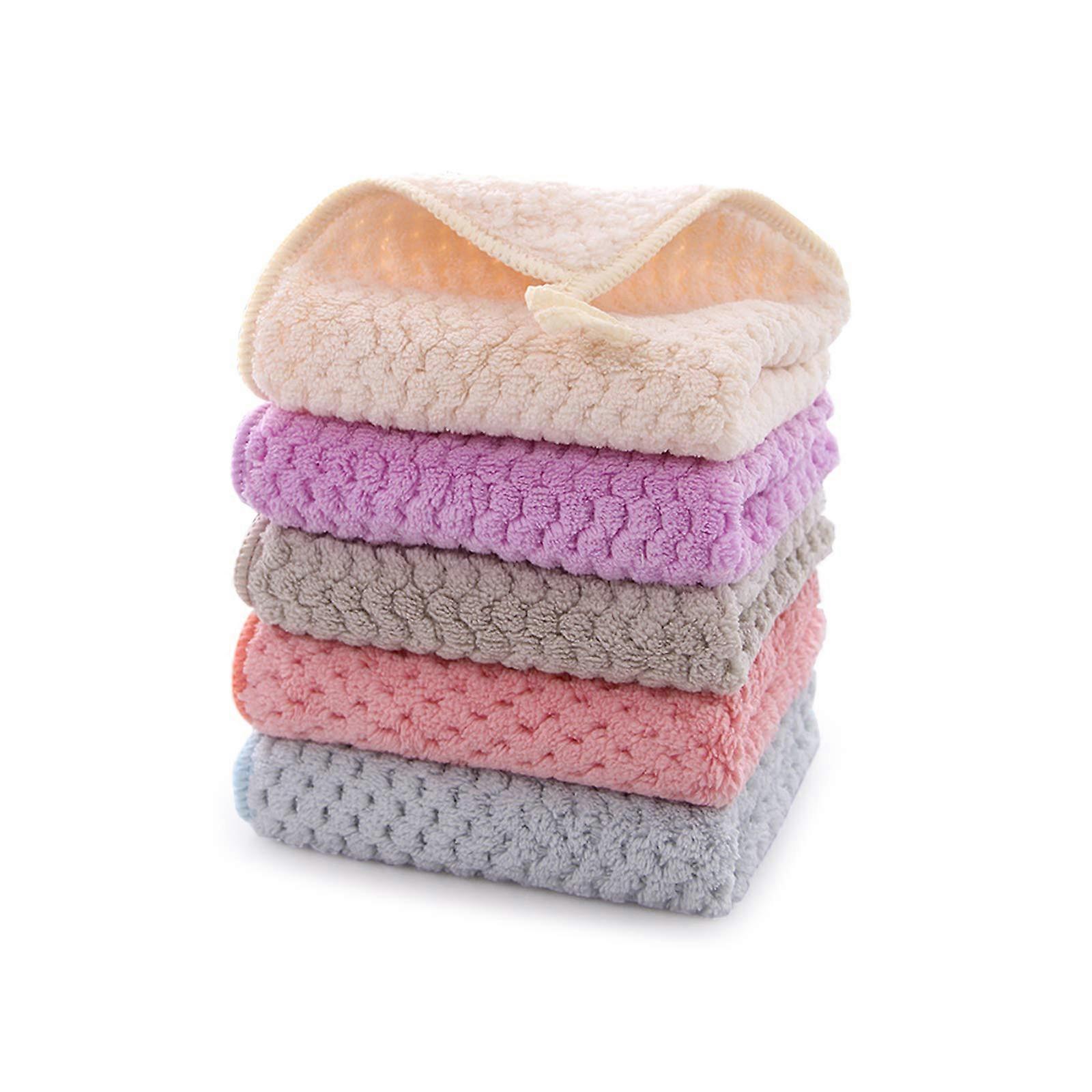 Hand Towel, 5 Piece Kitchen Hand Towel Set