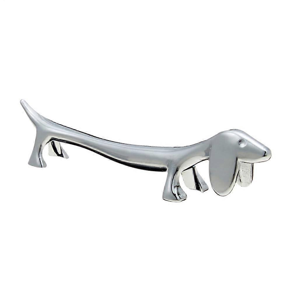 Puppy Chopstick Holder Stainless Steel Chopstick Rest For Small Dogs Dachshund Spoon Organizer Knife Rest Dish Rack