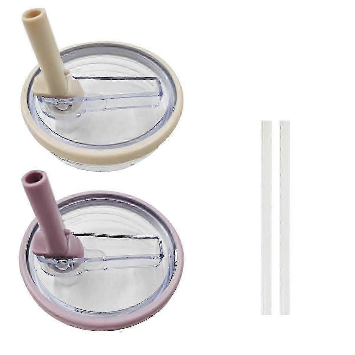 40oz Replaceble Tumbler Flip Straw Lid for Quencher Straw Lid Replacement Fit for HydroJug Traveler C