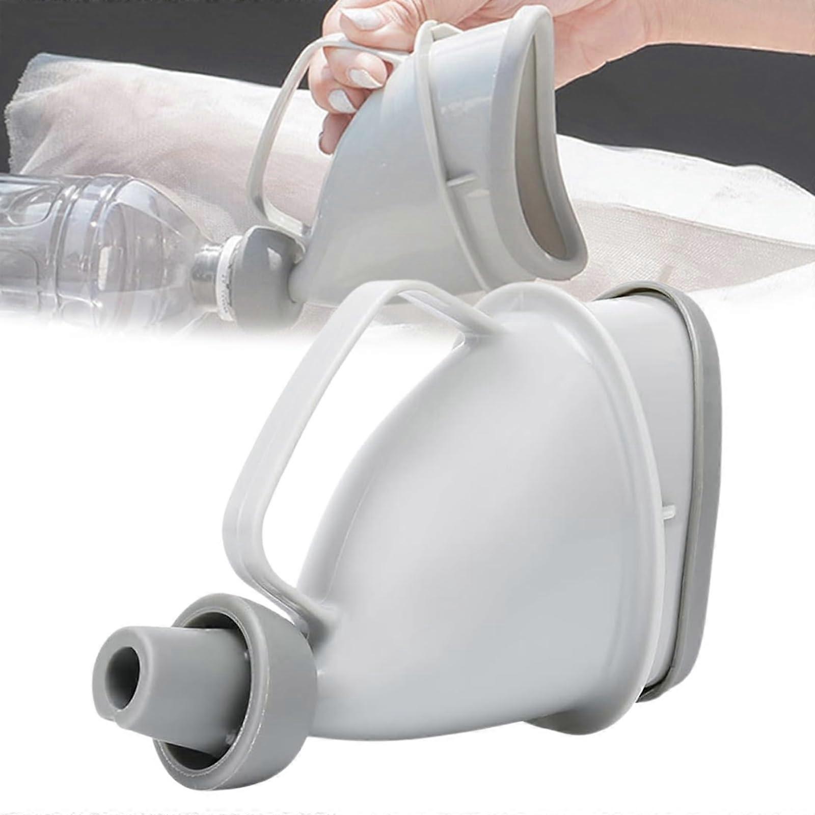 Portable Car Emergency Urinal Bottle with Lid, Leak-Proof Travel Urinals for Men and Women, Compact Design for Road Trips