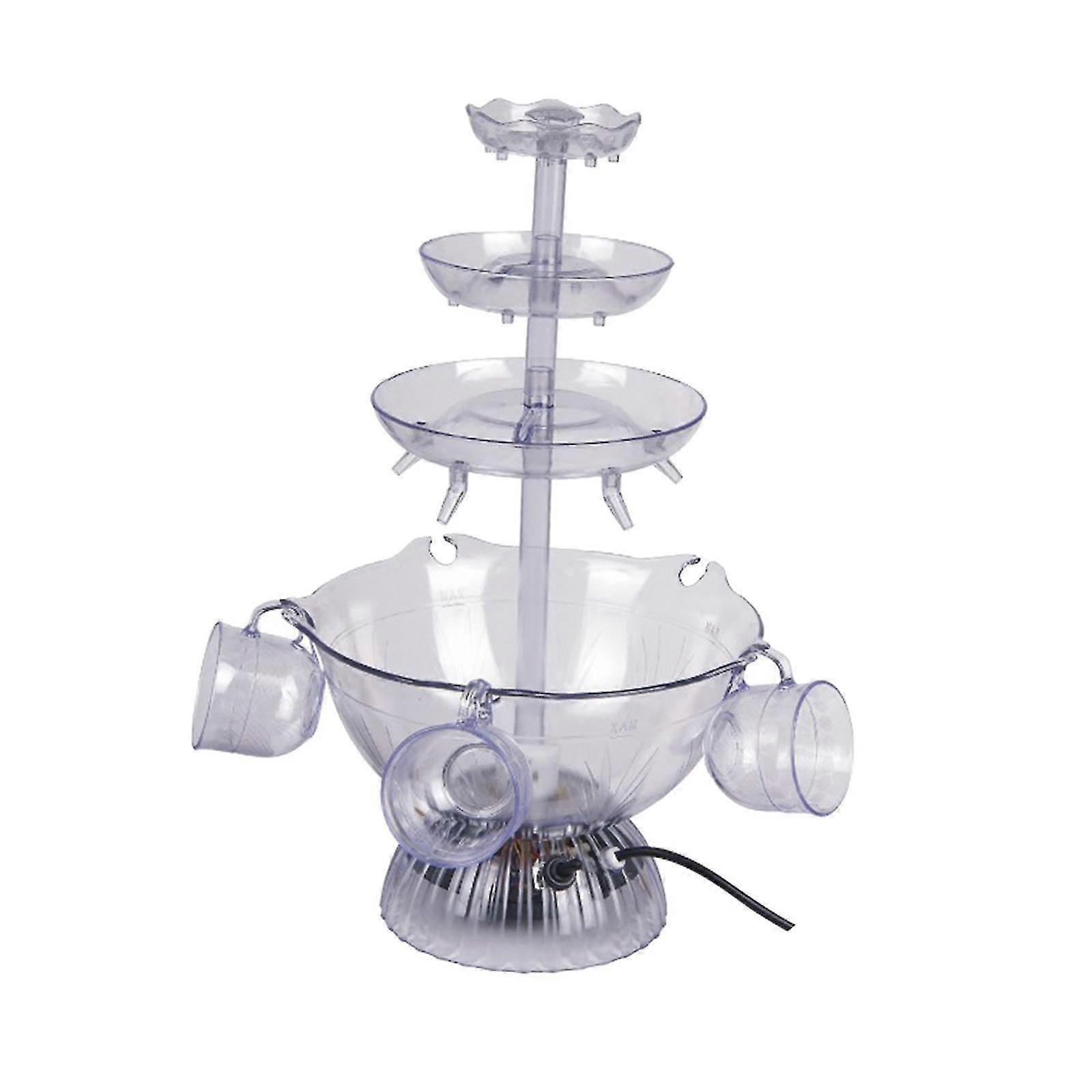 3 Tier Party Fountain for Red Wine and Champagne