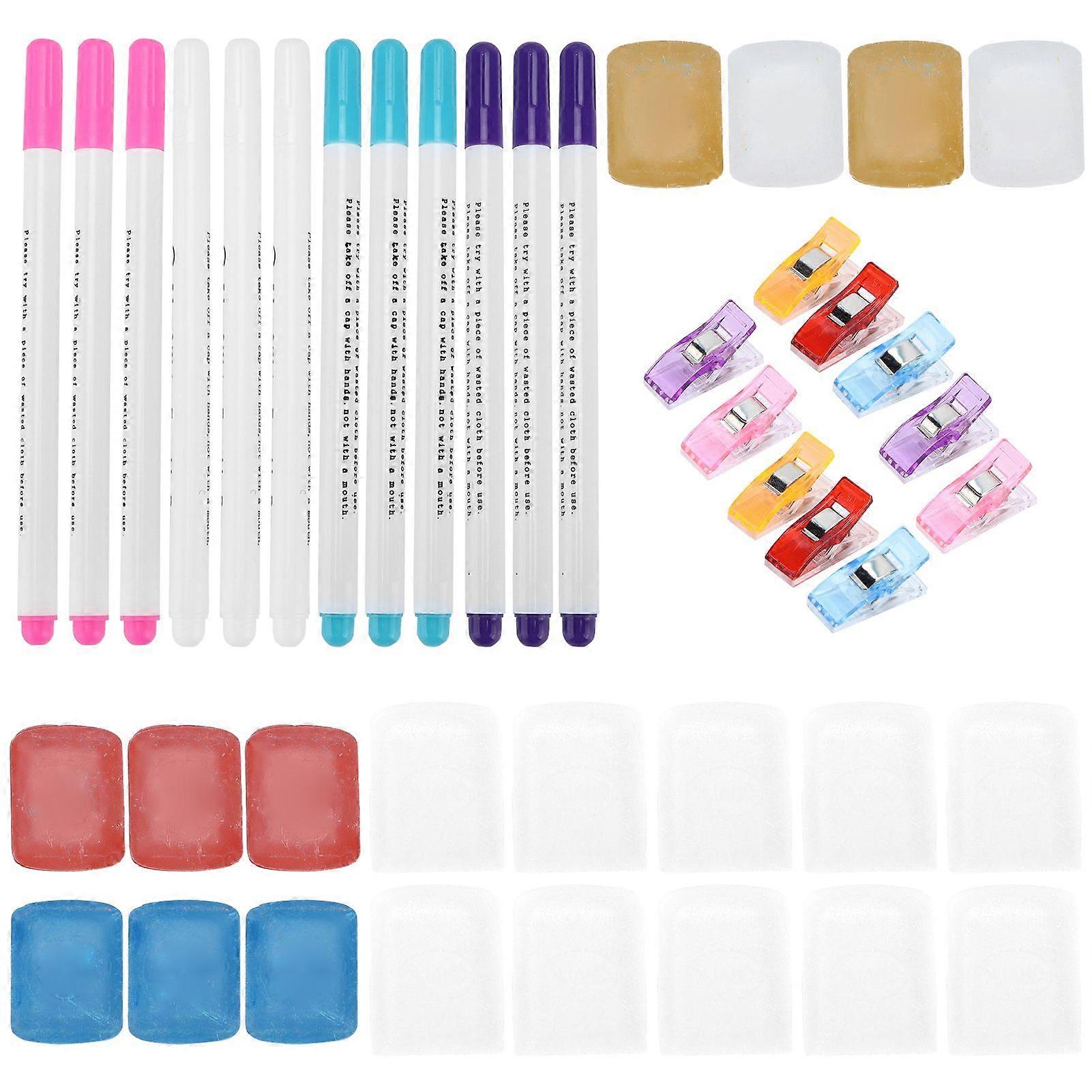 2025 Latest Model  Tailors Chalk Triangle Easy Grasp Paste Erasable Sewing