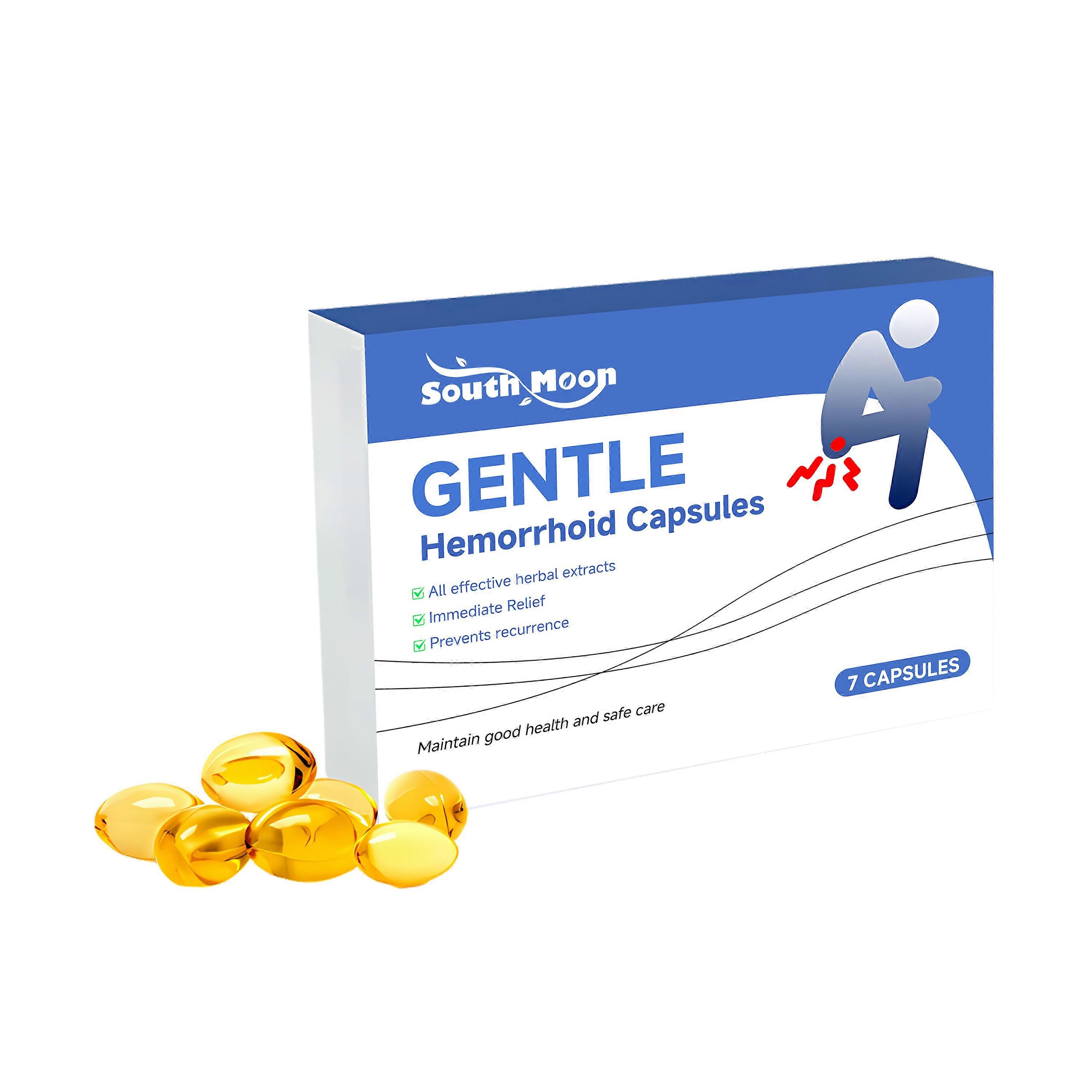 Gentle Daily Body Care Capsules for Men - Nourishing & Cleansing with Soybean Extract & Geranium