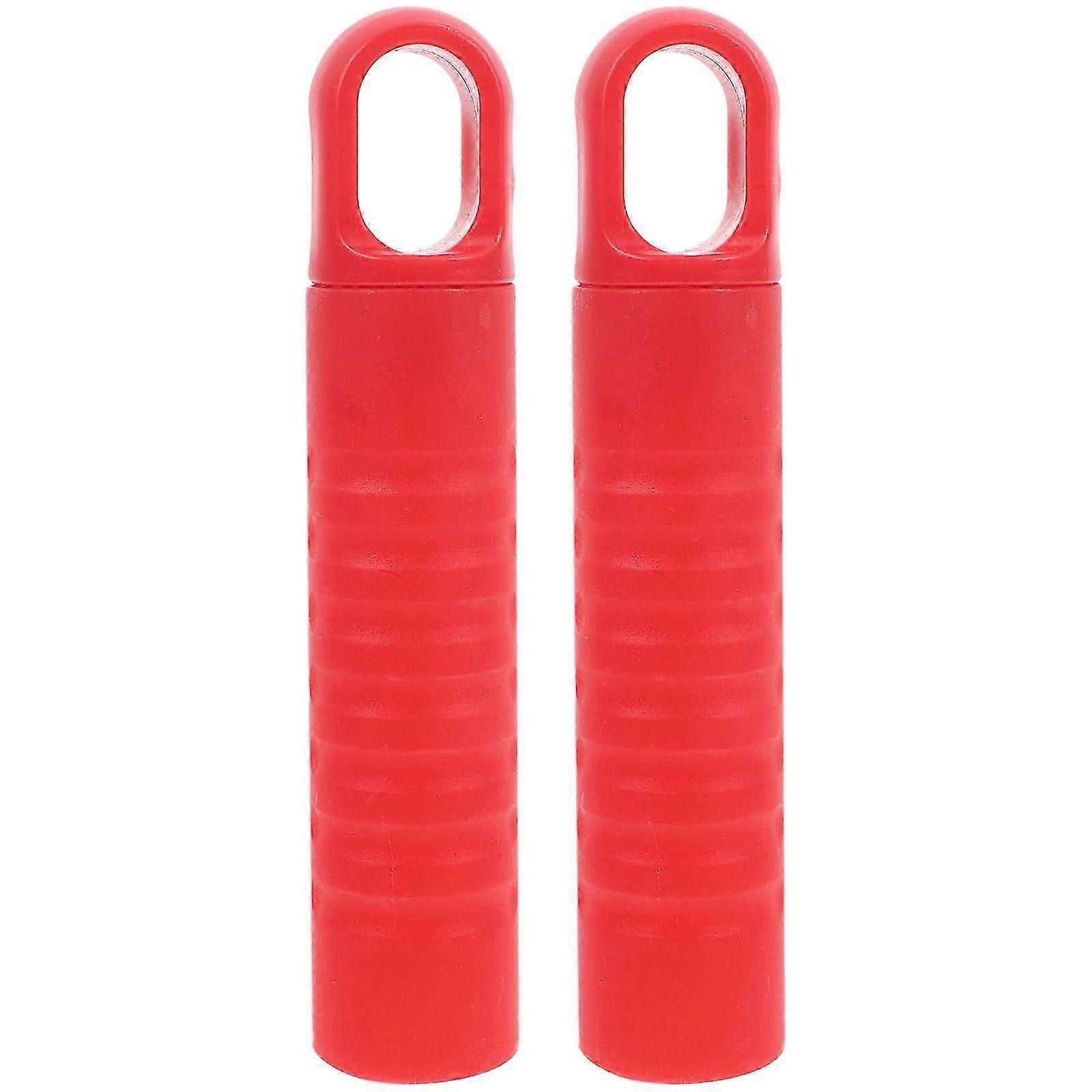 Mop and Broom Handle Grips, Reinforcing Strength with User-Friendly Functionality14.00X2.70X2.70CMRed SZRH A-X