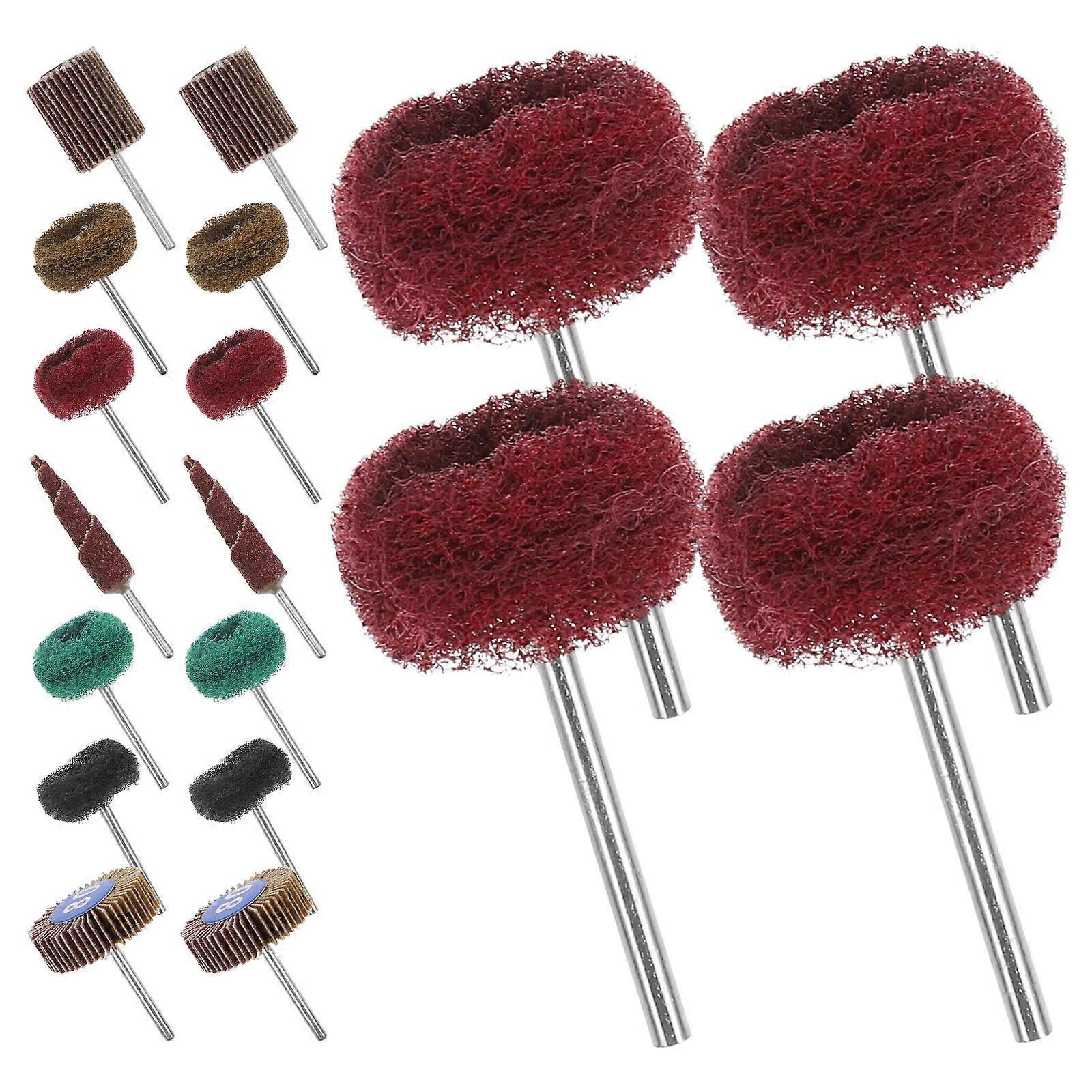 Sanding Disc For Drill Buffing Wheel Polishing Cleaning 50Pcs