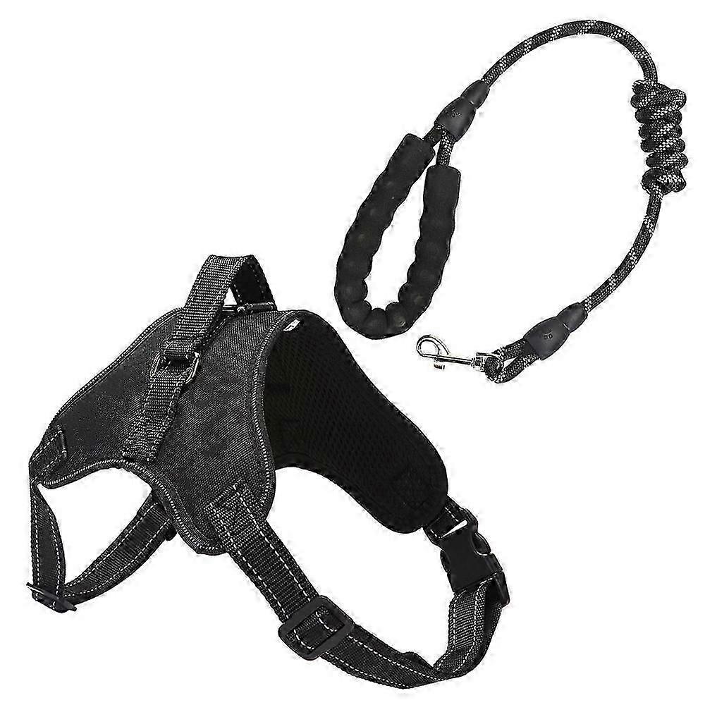 2025 Latest Model Pet Harness Leash Explosion Proof Reflective Outdoor Dog