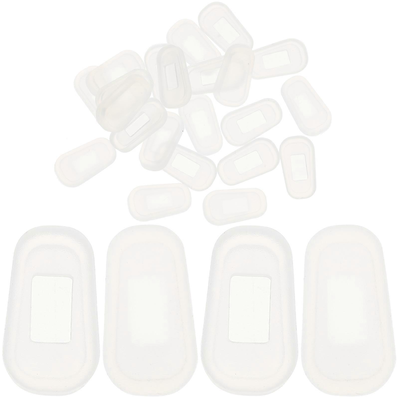 It sounds like you're referring to a product description for **silicone nose pads for glasses**. Here's a refined and more detailed version of the