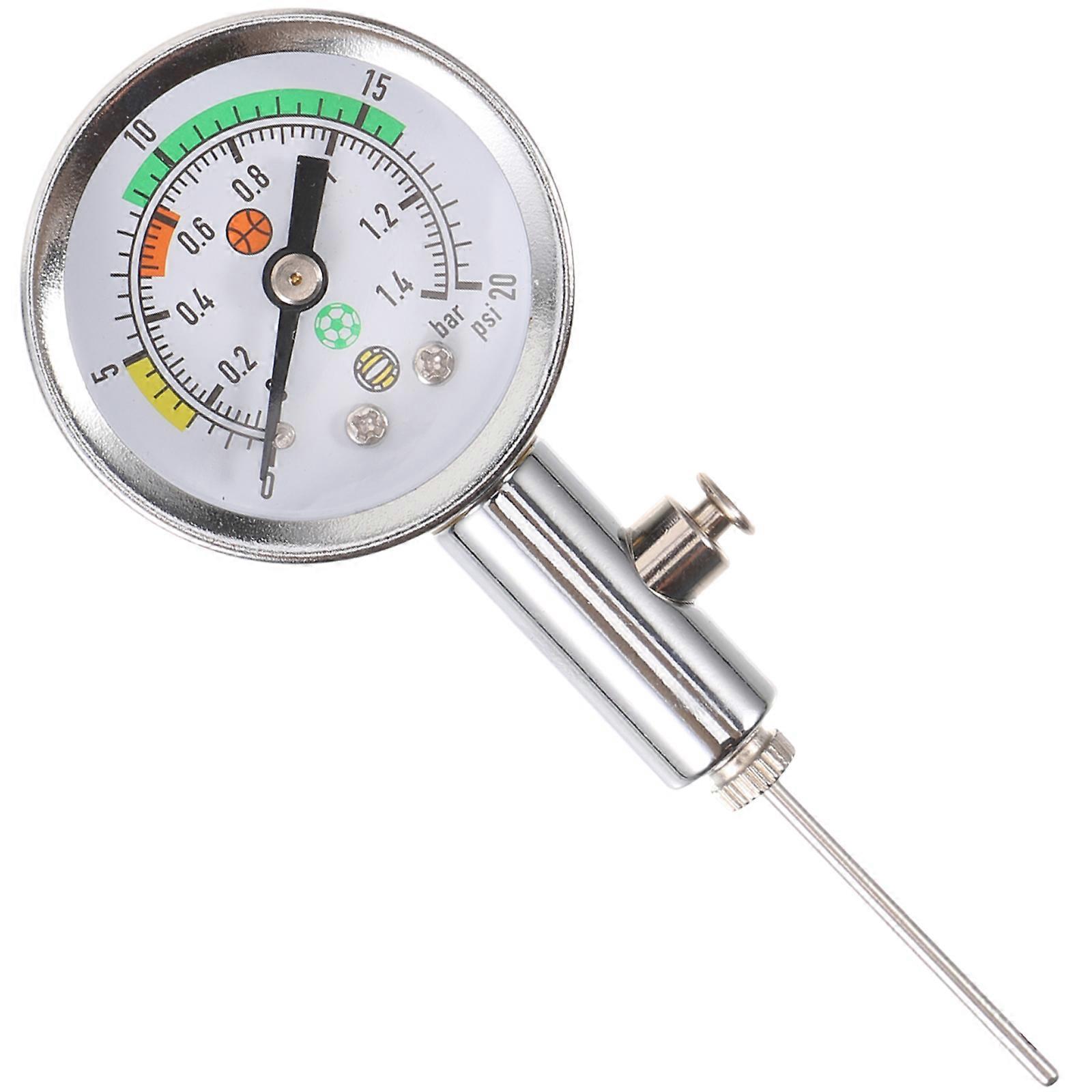 Ball Pressure Gauge Sports Ball Pressure Measure Tool for Measuring Use