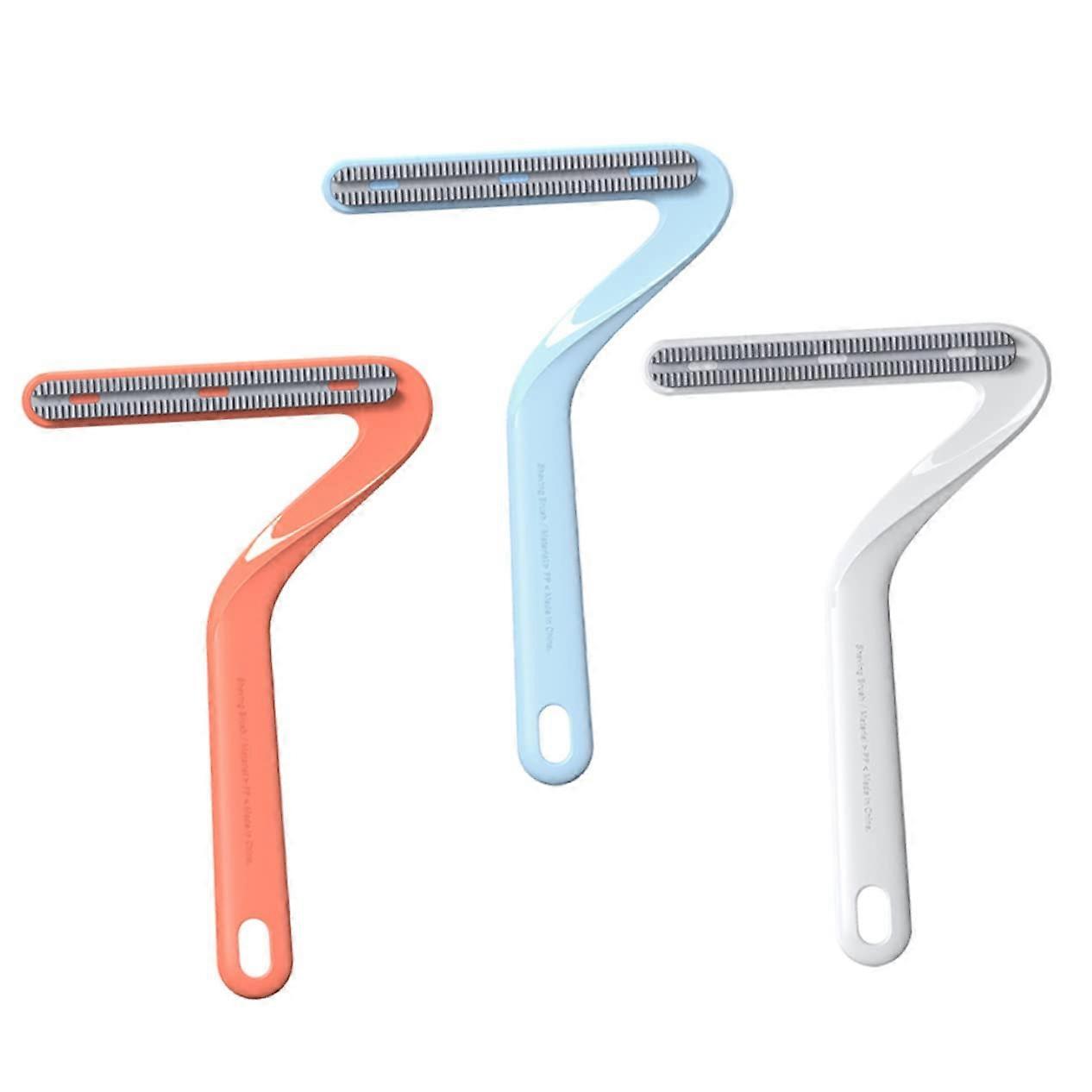 3 Pieces Lint Remover Lint Scraper for Clothes Sofa Carpet Ergonomic Hair Removal for Pets