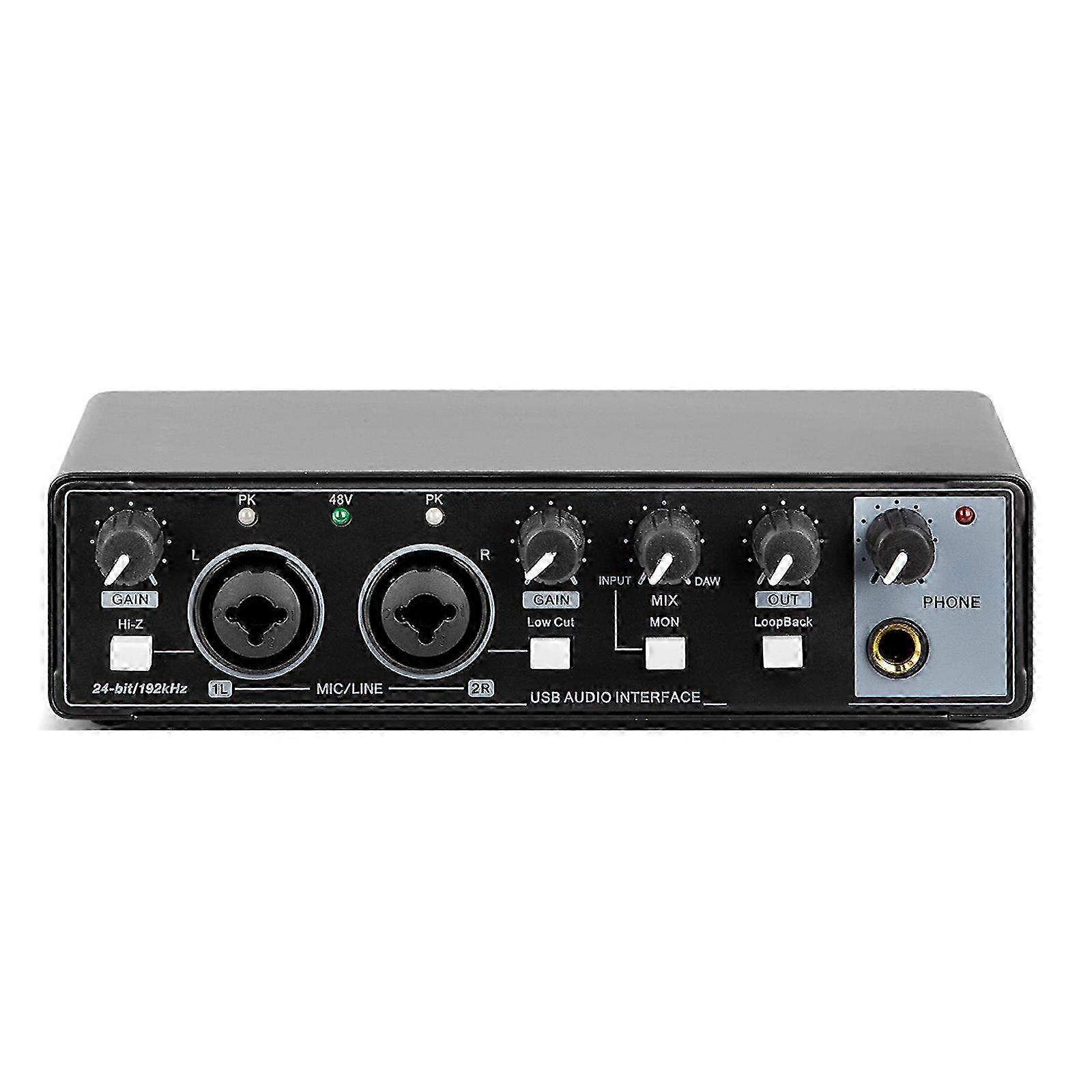 MD22 USB Audio Interface External Sound Card for Studio Singing Livestreamingcn FT SZRH A-D 2320