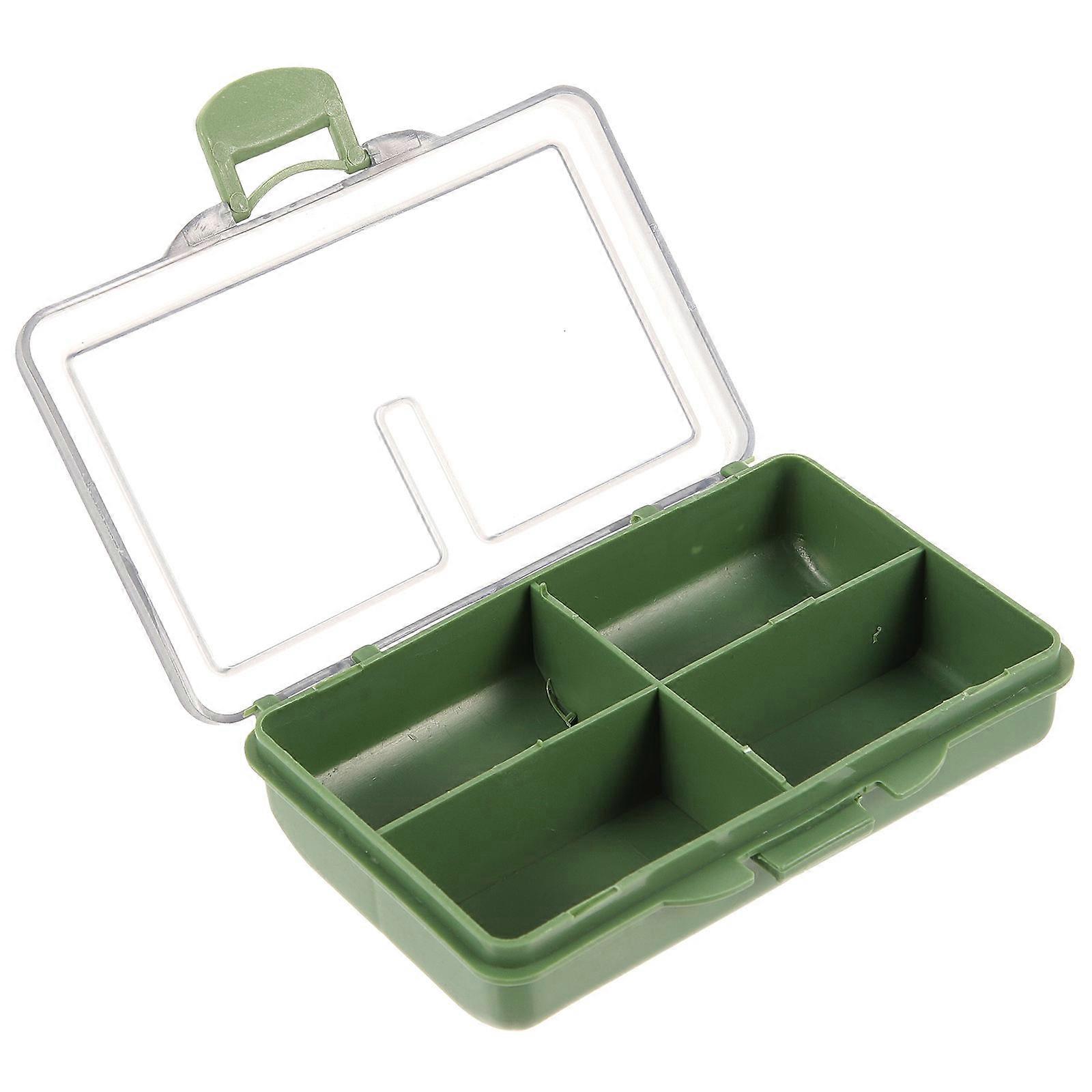 Compact Fishing Fishing Lure Container Boating Organization PP Material Partition Design 1Set